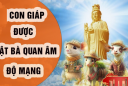 Phật Bà Quan Âm che chở, 4 tuổi này gặp dữ cũng hóa cát lành, rủng rỉnh an nhàn suốt đời