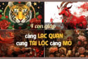 15 ngày tới Cờ đến tay ai nấy phất: 3 con giáp Ăn May Lãi Đậm, 1 tuổi khổ ải chưa qua