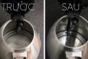 Ấm siêu tốc bám đầy cặn bẩn, cho thứ này vào đun sôi cặn bong thành tảng, 2 phút là sạch