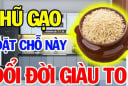 Hũ gạo đặt đúng chỗ này, Tiền Tài chảy về ào ạt