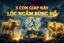 Thứ 7, Chủ Nhật (25/4 - 26/4): 3 con giáp gặp thời phất mạnh, thu nhập tăng gấp đôi