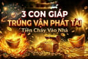 3 ngày liên tiếp tới (3,4-5/5) 3 con giáp buôn may bán đắt, lãi về gấp đôi