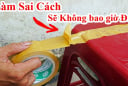Mẹo cắt băng dính bằng 2 ngón tay, vừa nhanh vừa tiện