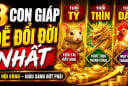 Chớp thời cơ Vàng đời bước sang trang, 3 con giáp Tình - Tiền thăng tiến