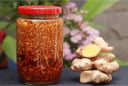 Cách ngâm gừng mật ong trị ho, dưỡng họng