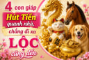4 con giáp Hút Tiền quanh nhà, chẳng đi xa Lộc cũng đến