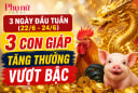 3 ngày đầu tuần (22/6-24/6), 3 con giáp tăng thưởng vượt bậc