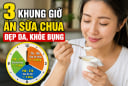 3 khung giờ ăn sữa chua đẹp da, khỏe bụng