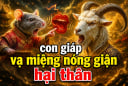 Nóng giận hại thân: 4 tuổi cuối năm 2026 dễ gặp họa vì Vạ Miệng
