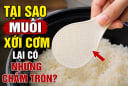 Tại sao muôi xới cơm lại có những chấm tròn?
