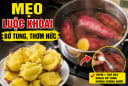Mẹo luộc khoai bở tung, thơm nức
