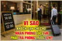Vì sao khách sạn chỉ cho nhận phòng lúc 14 giờ, phải trả phòng trước 12 giờ?