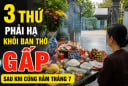 3 thứ phải hạ khỏi ban thờ gấp sau khi cúng Rằm tháng 7