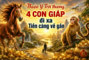 Thuận Ý Trời thương, 4 con giáp đi xa Tiền càng về gần
