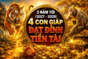 3 năm tới (2027 - 2029), 4 con giáp Đạt Đỉnh Tiền Tài