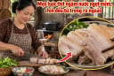 Mẹo luộc thịt ngậm nước ngọt mềm, chín đều từ trong ra ngoài