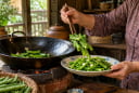 Cách xào đỗ giòn ngọt, không bị vàng