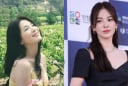 Song Hye Kyo dạo gần đây trung thành với một kiểu tóc  tạo góc nghiêng ảo diệu xinh như nàng thơ