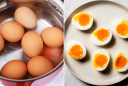 Luộc trứng bao nhiêu phút để có trứng lòng đào dẻo thơm, béo ngậy?