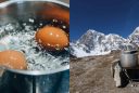 Vì sao khi ở trên đỉnh Everest chúng ta không thể luộc chín quả trứng?