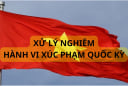 Những hành vi bị cấm với quốc kỳ, cẩn thận bị giam giữ, phạt tù khi xúc phạm quốc kỳ