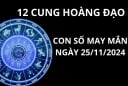 Tử vi ngày 25/11, con số may mắn cho 12 chòm sao gặt hái thành công phát tài giàu to