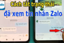 Ấn 1 nút này đọc tin nhắn Zalo, Messenger thoả mái không lo hiện chữ: 'Đã xem'