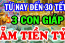 Đêm nay đến Giao thừa Ất Tỵ: 3 tuổi Đại Lộc giàu số 2 không ai số 1, đặc biệt người đầu tiên