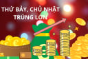 Hai ngày Thứ Bảy, Chủ Nhật, 3 tuổi đi bên trái có vàng bên phải thấy bạc, Tình-Tiền vui vẻ giàu ú ụ