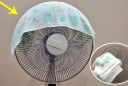 Đắp khăn lên quạt điện, mẹo hay không thể thiếu trong mùa hè