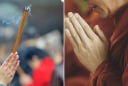 Vì sao khi thắp hương, cúng bái, người Việt thường chắp tay và khấn ‘Nam mô a di đà Phật’?