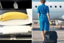 Tiếp viên hàng không thường mang 1 quả chuối lên máy bay: Sự thật họ dùng để làm gì?