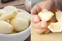 Tay dính mùi tỏi rửa xà phòng không hết, dùng thứ này xoa nhẹ là sạch
