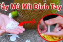 Cách làm sạch nhựa mít ở tay, dao cực đơn giản: 5 phút là sạch bóng