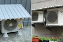 Trời mưa to gió lớn, cục nóng điều hòa lắp bên ngoài có cần che chắn? Thợ lâu năm tiết lộ