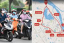 Hà Nội cấm xe máy chạy xăng trong nội đô từ tháng mấy năm 2026? Chi tiết các tuyến đường bị cấm