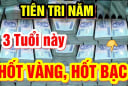 100 ngày tới: Lộ diện 3 con giáp Đếm Tiền Mệt Nghỉ, chấm hết nghèo nàn