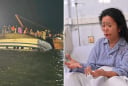 Vụ lật tàu trên vịnh Hạ Long: Người vợ gặp ai cứu người đấy, chỉ mong tìm thấy chồng con còn mất tích