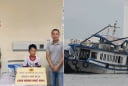 Bé trai 10 tuổi sống sót trong vụ lật tàu Vịnh Xanh 58 được Công an Quảng Ninh nhận đỡ đầu