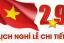 Chính thức lịch nghỉ lễ Quốc khánh 2/9 năm nay và sự kiện đặc biệt nhiều người ngóng đợi