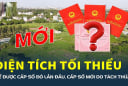 Đất tối thiểu bao nhiêu mét vuông mới được cấp Sổ đỏ?