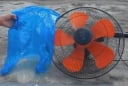 Bí quyết dùng túi nilon vệ sinh quạt sạch bóng mà không cần tháo khung, ai cũng làm được tại nhà