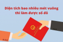 Năm 2025, diện tích tối thiểu để được cấp sổ đỏ là bao nhiêu?