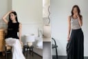 10 set đồ đen trắng đơn giản mà sang nàng nào cũng nên thử