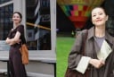 Mỹ nhân Cbiz gợi ý 2 set đồ màu caramel sang chảnh, nàng nên tham khảo cho mùa thu này