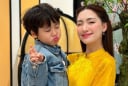 Con trai Hòa Minzy thắc mắc vì sao ít được gặp mẹ, nói một câu khiến ai cũng nghẹn ngào