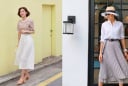 Bỏ túi 5 cách mix chân váy midi tạo thêm điểm nhấn thú vị cho phong cách thường ngày