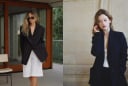 Học lỏm 6  công thức mix blazer sang xịn mịn từ gái Pháp