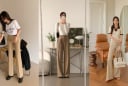 10 cách phối đồ với quần màu be: Đơn giản mà sang, ai mê style tối giản càng nên ghim ngay
