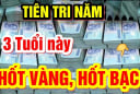 Qua đêm nay vận mệnh sáng bừng, 3 con giáp sau tiền rải khắp nhà, vàng chất đầy két